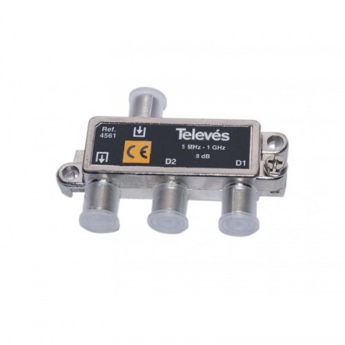 Tap-Off 2 ways 8dB Televes 4561
